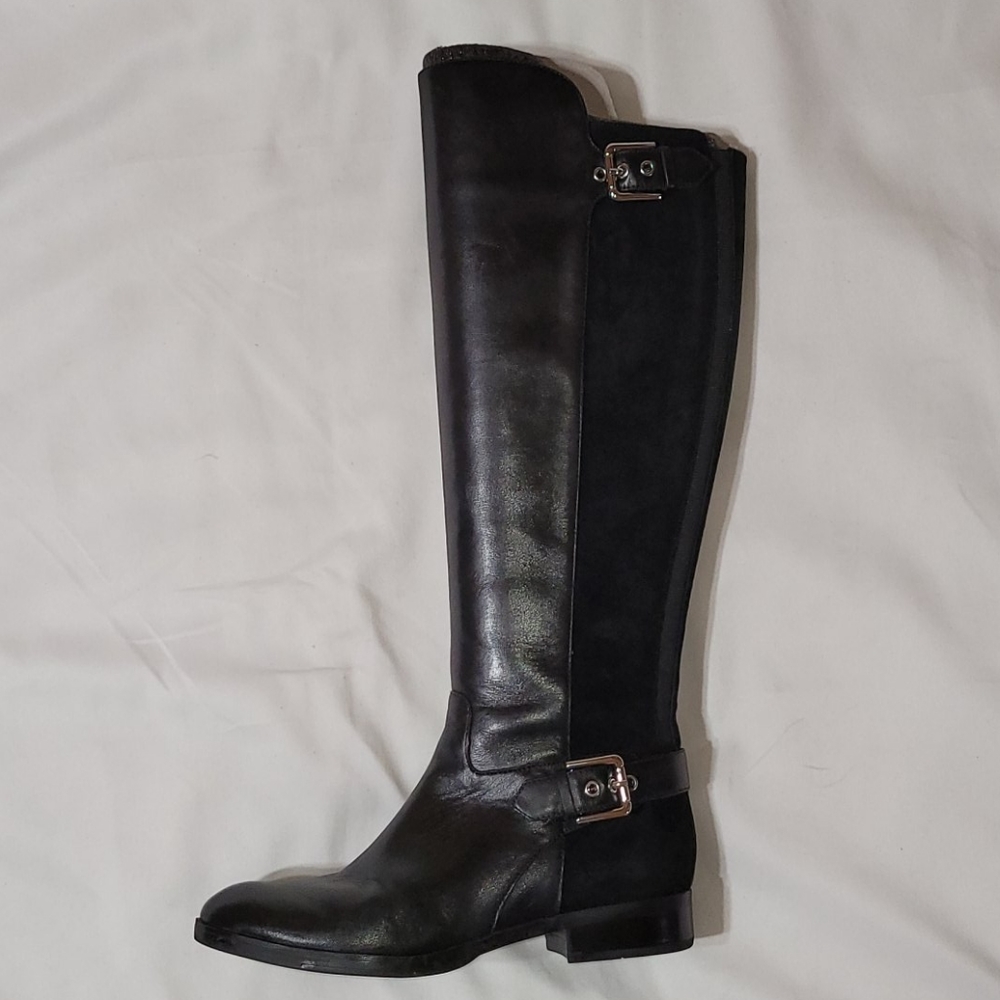 Marc Fisher Damsel New Leather Suede Boots 6M